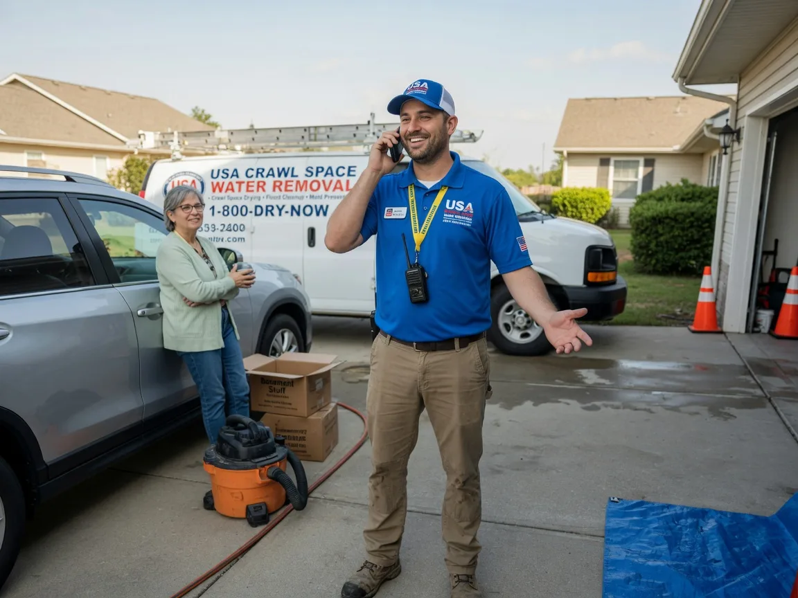 Crawl Space Water Removal Gas City, IN FAQs